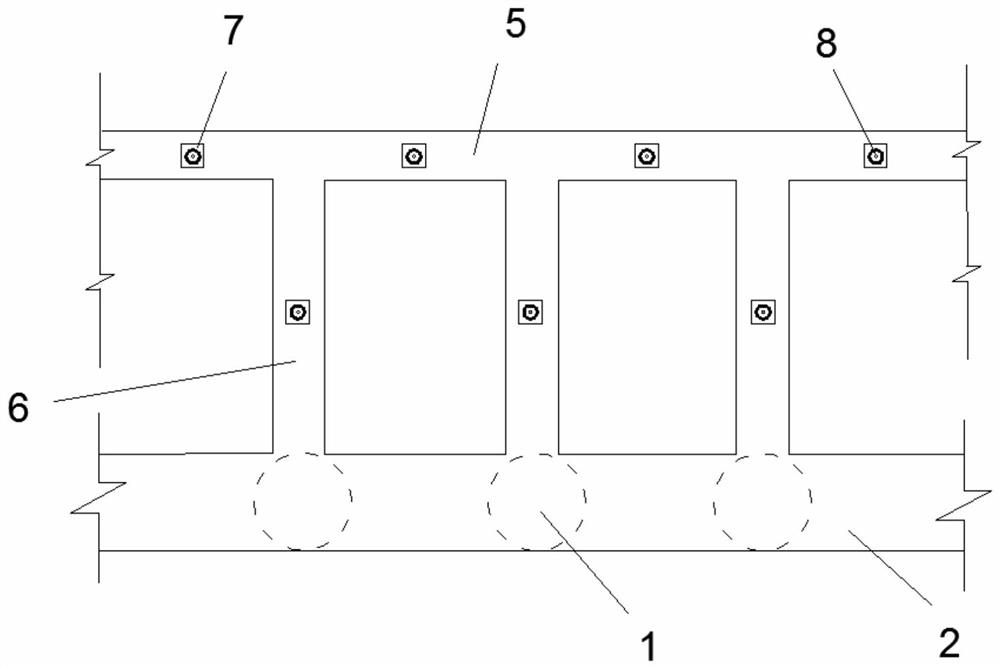 Construction method of a three-dimensional rigid foundation pit support structure