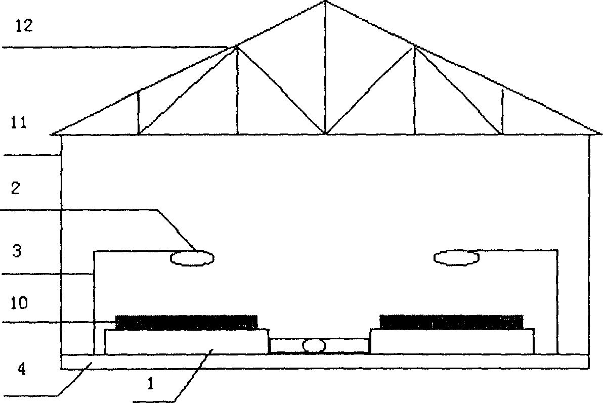 Biological restoring method for contaminative soil and equipment therefor