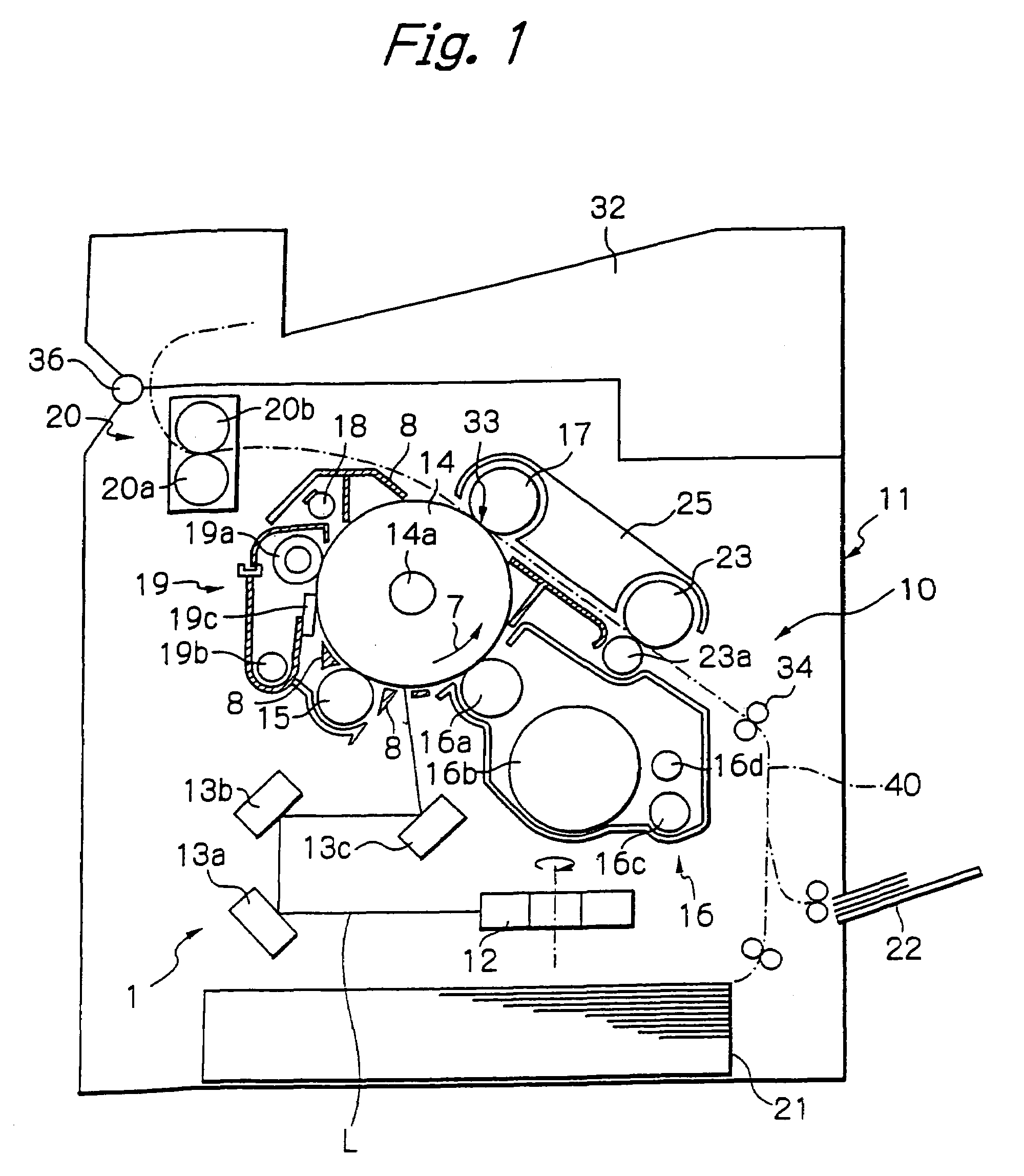 Image forming apparatus with components removable in preselected direction and order