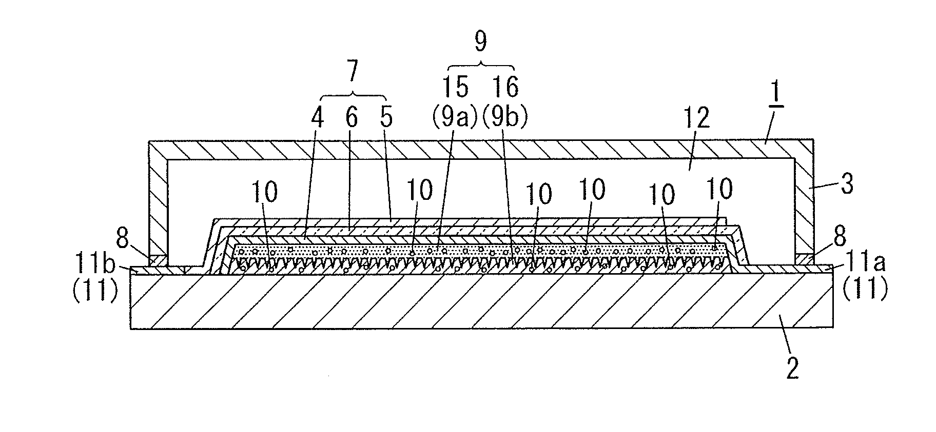 Organic electroluminescent element and illumination device