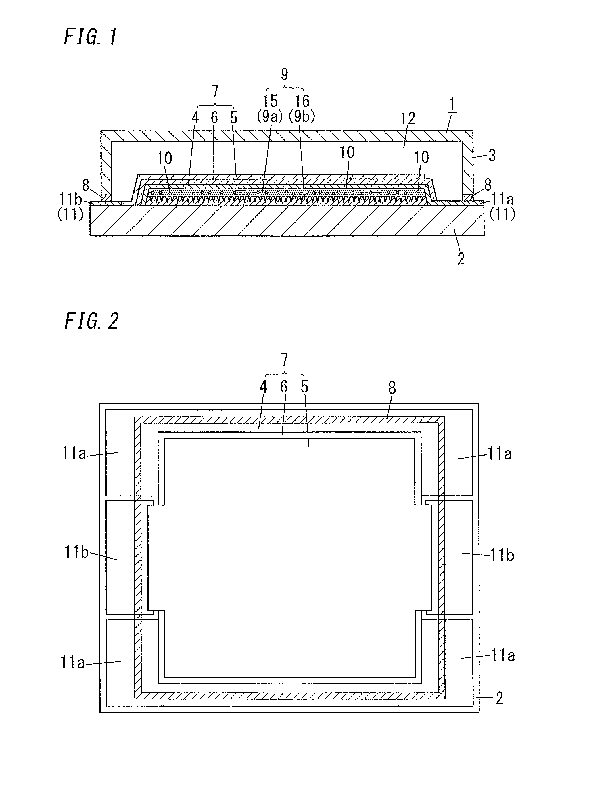 Organic electroluminescent element and illumination device