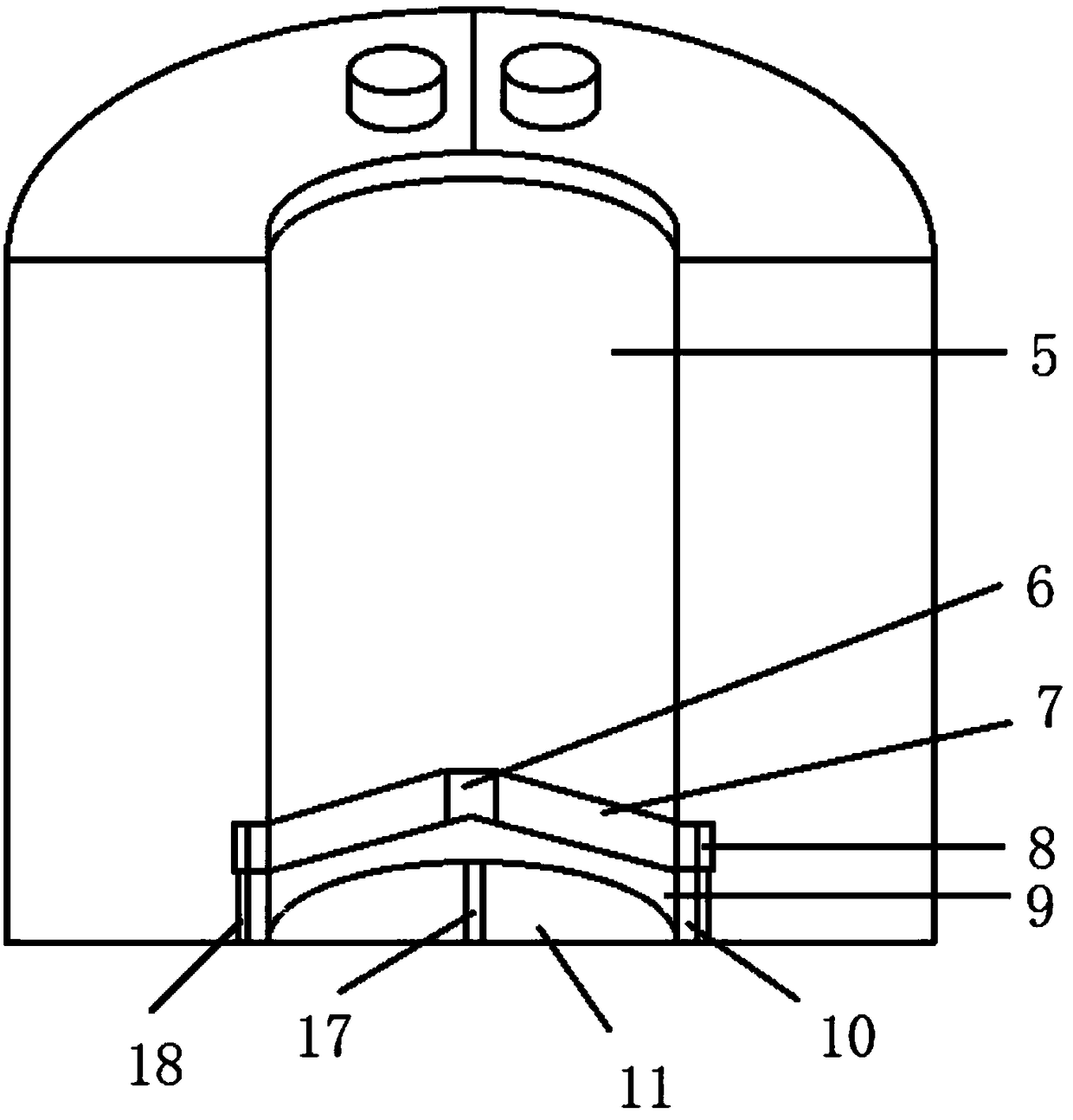 Combined beverage tank