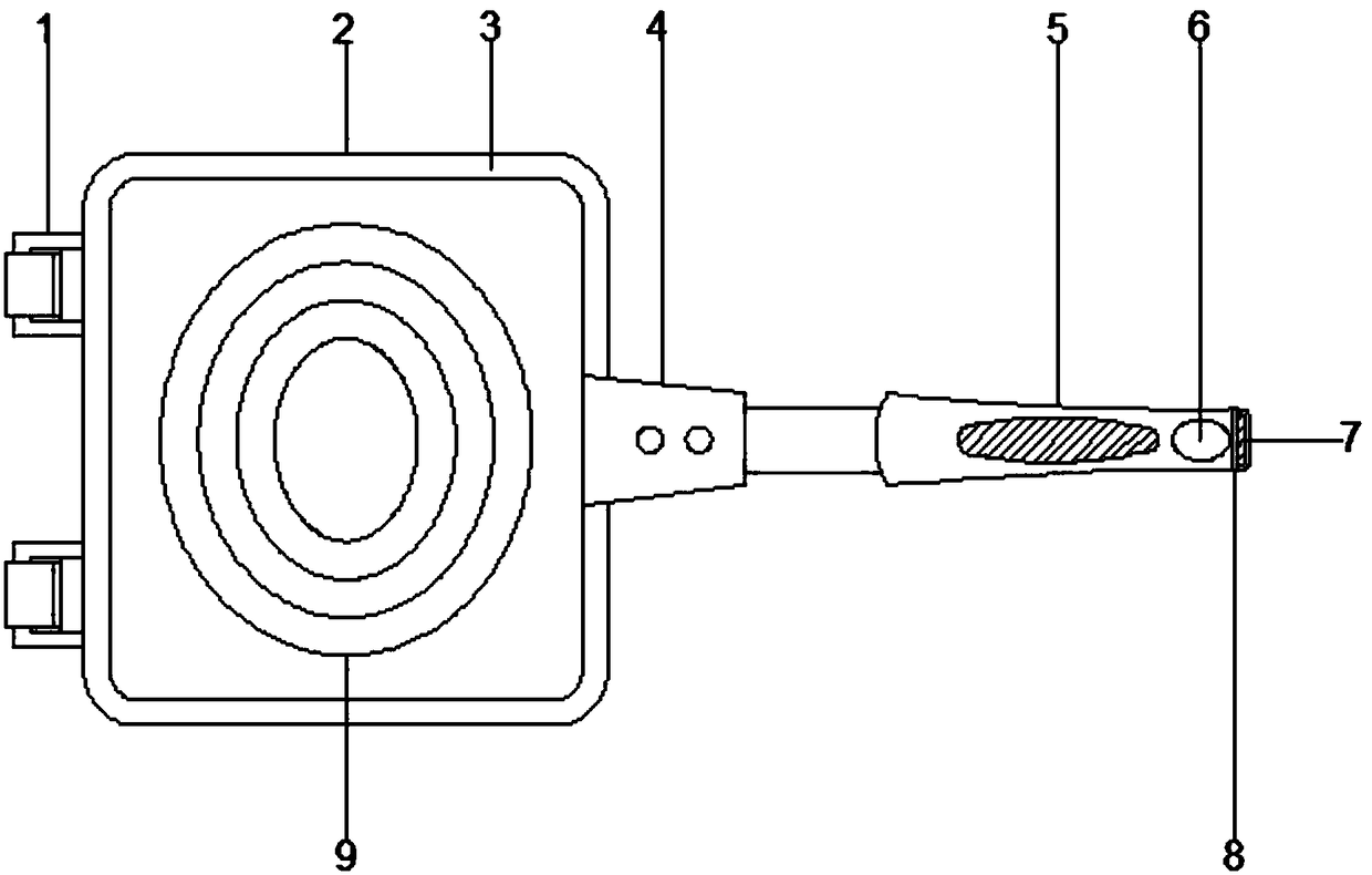 Uncoated physical non-stick multipurpose pot