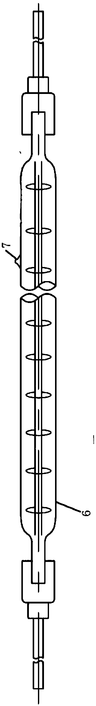 Quartz lamp for high-power high-overload environments