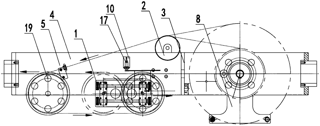 Small tension stranding machine bobbin loader