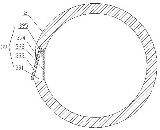 Damping and cooling device for motor pump