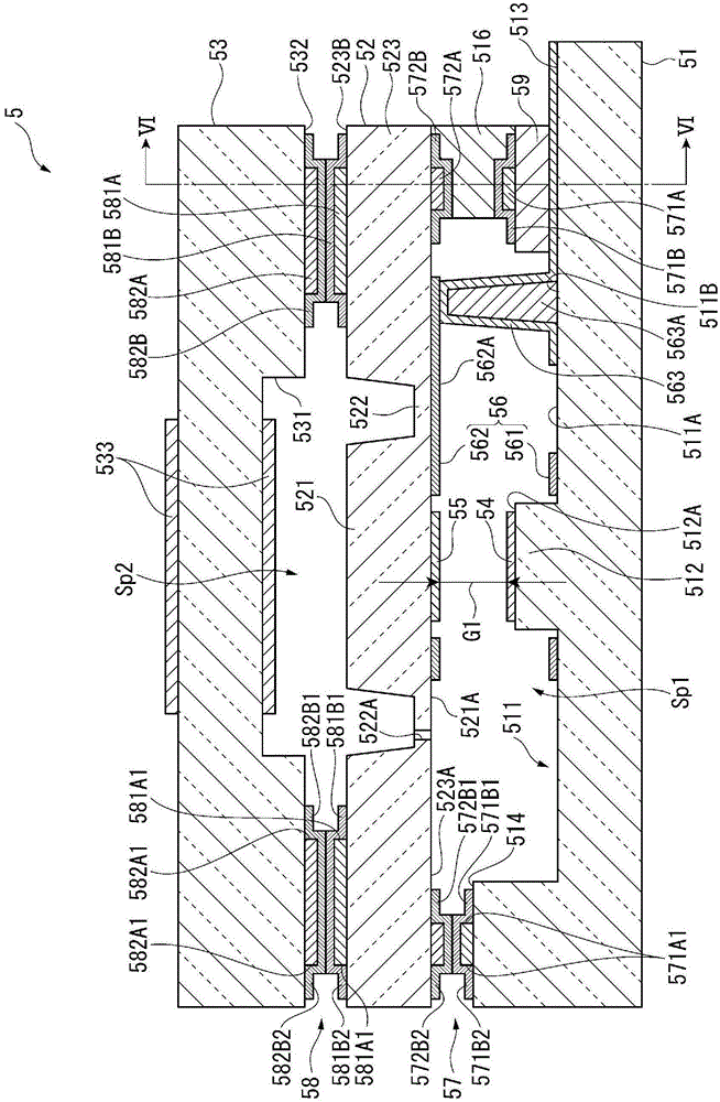 Interference filter, interference filter manufacturing method, optical module, electronic apparatus, and bonded substrate