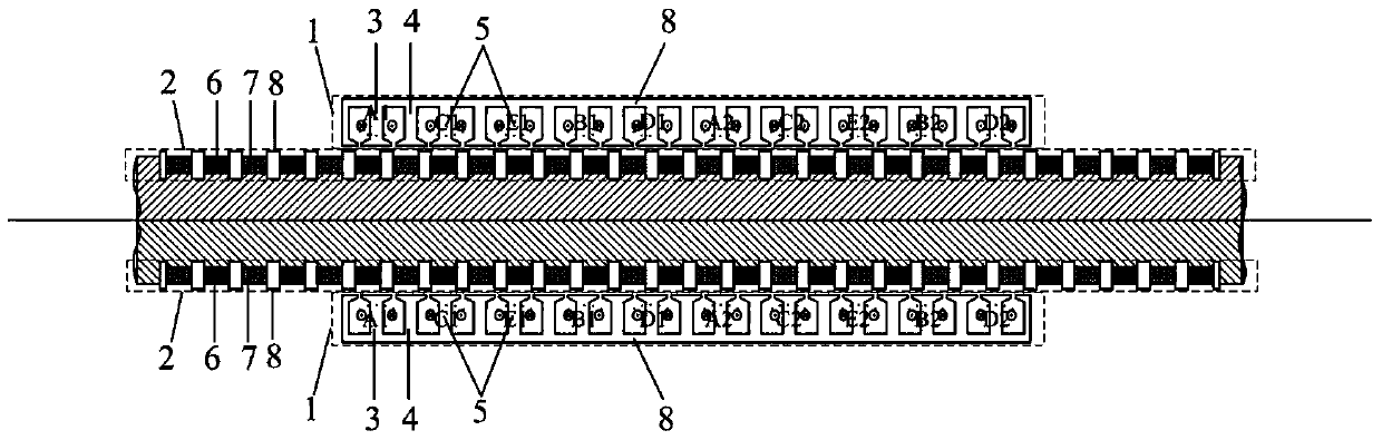 A short-circuit fault-tolerant vector control method for a fault-tolerant cylindrical linear motor with embedded hybrid magnetic materials