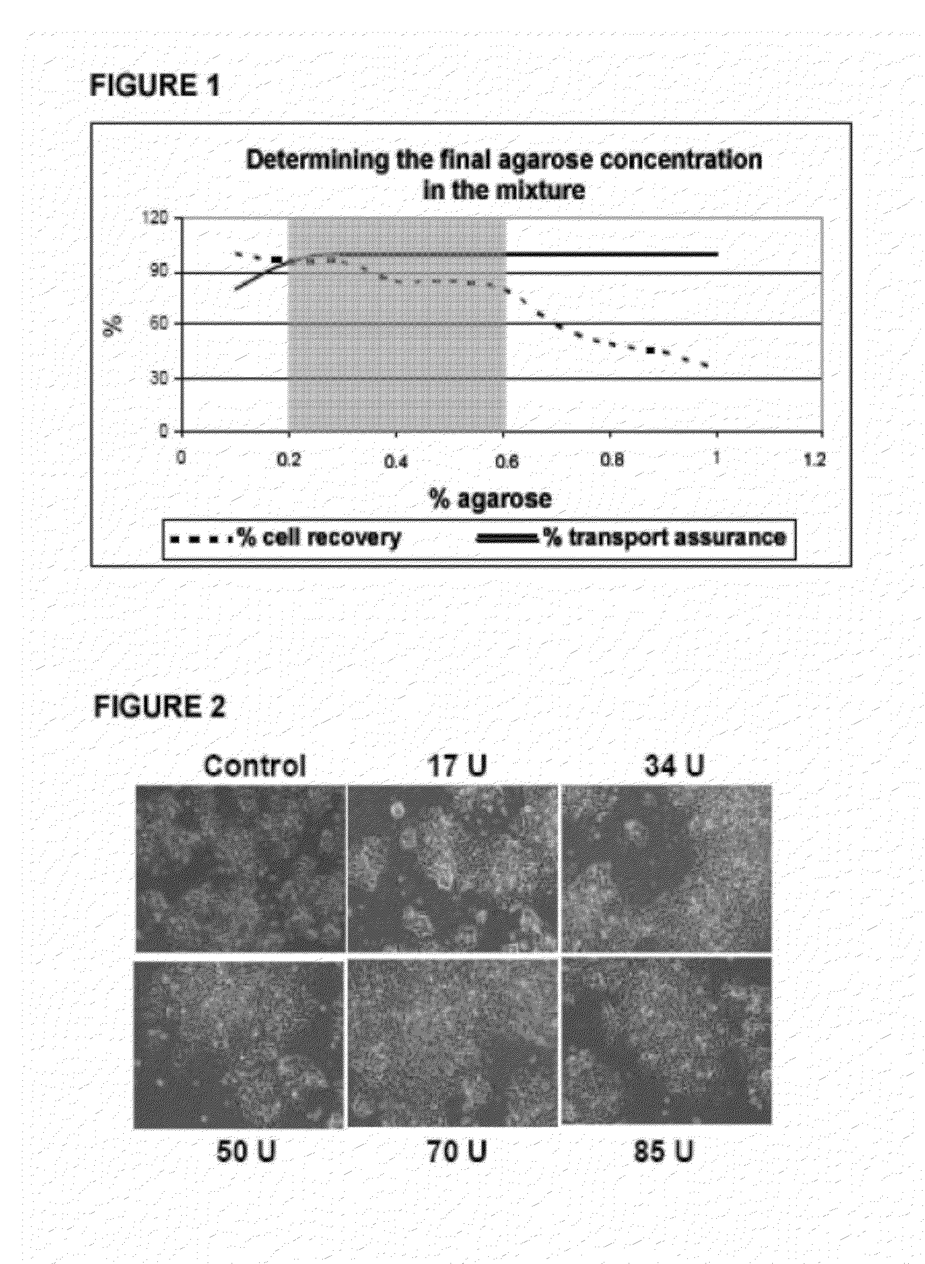 Cell transport system