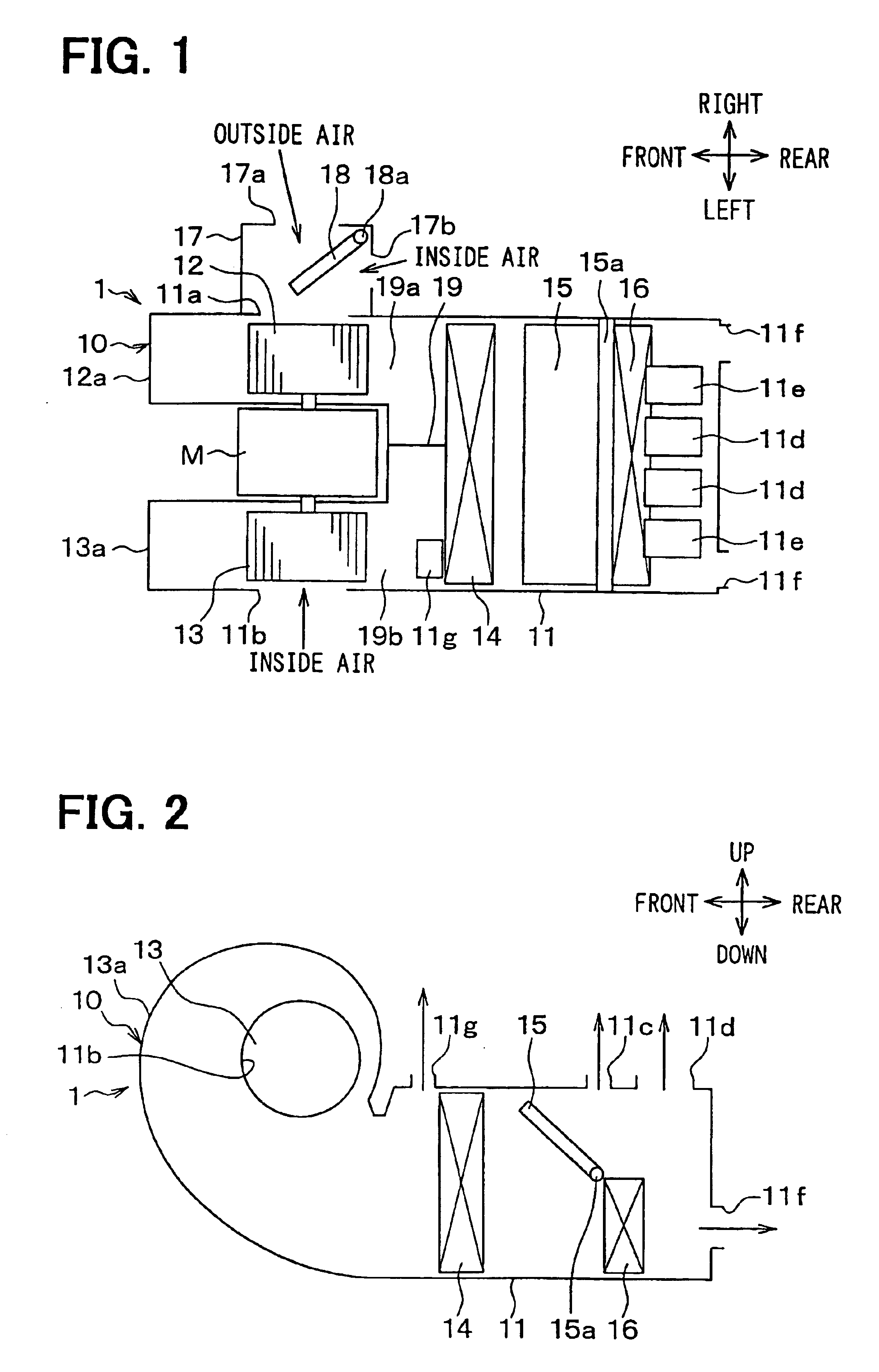 Cooling structure for cooling vehicle electronic unit