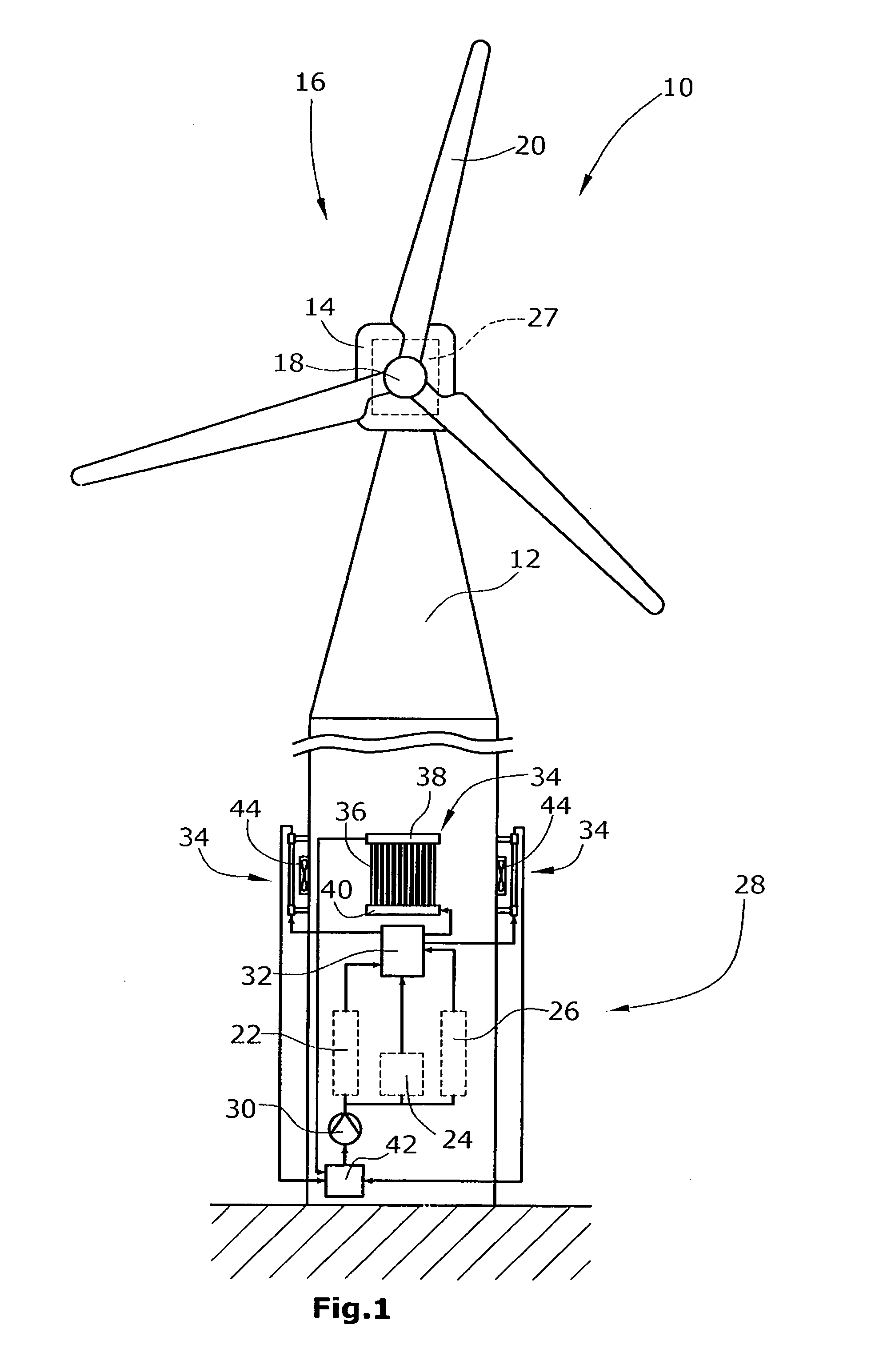 Wind energy turbine