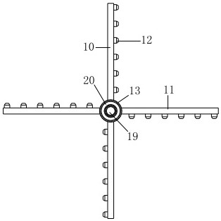 Automatic large-range pesticide spraying device and application