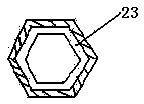 Antiflaming tail gas absorption device