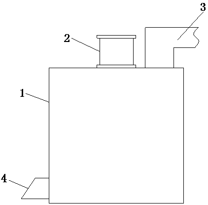 A kind of plastic processing stirring device