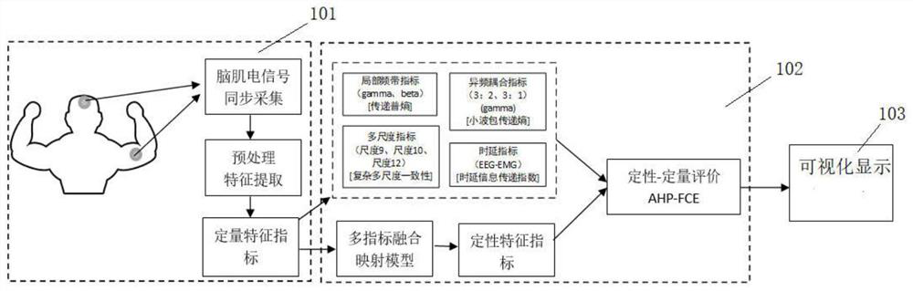 Cerebral stroke motion function evaluation model establishment method, evaluation method and system