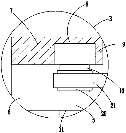 A double-lane chain filling mining layout structure