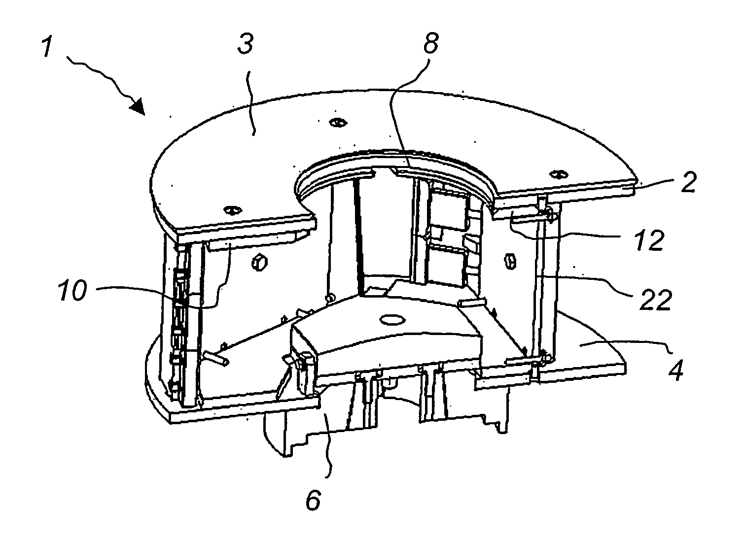 Wear part for a crusher