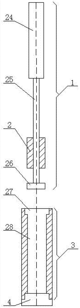 Asphalt mortar forming, measuring device and test method for dynamic shear parameters of asphalt mortar