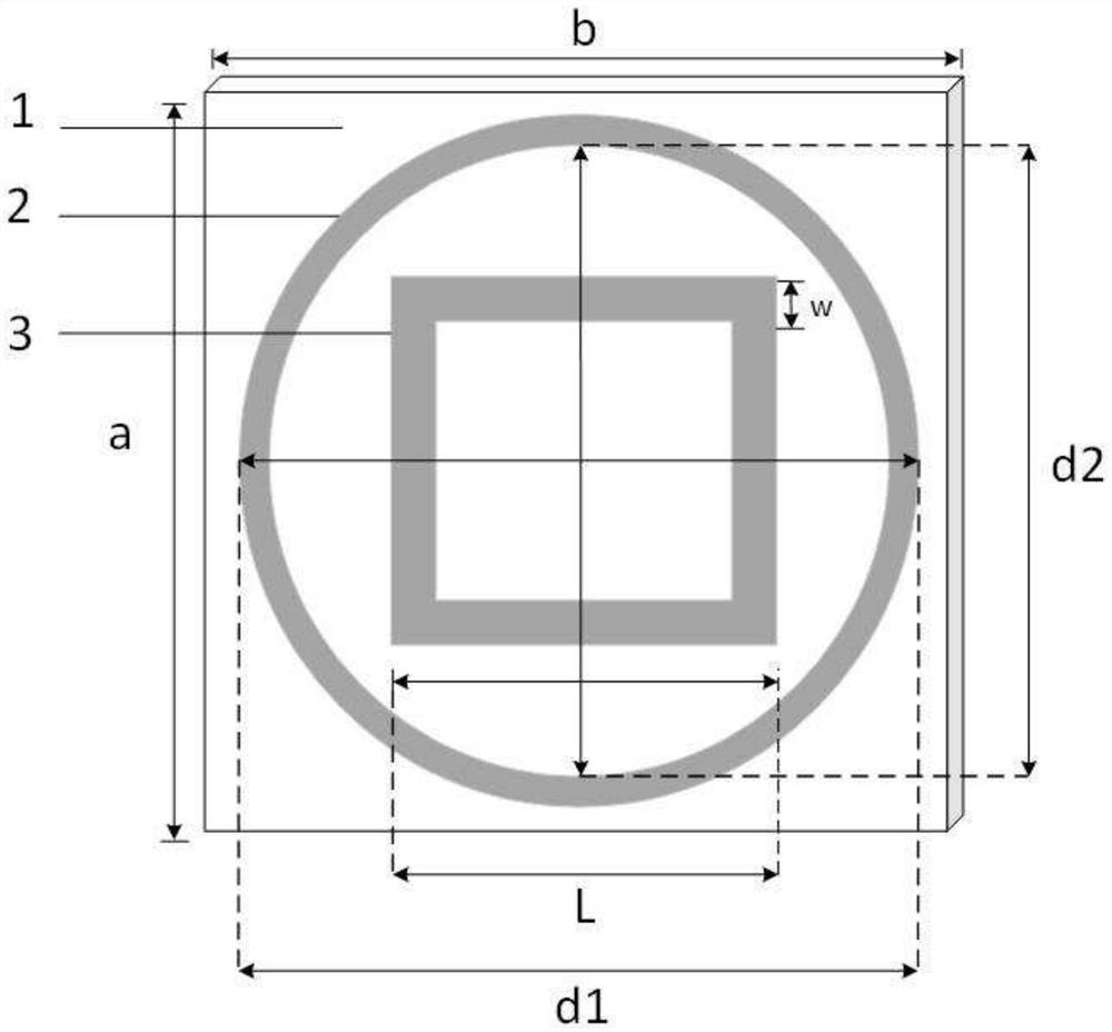 WIFI dual-band band-stop frequency selective surface