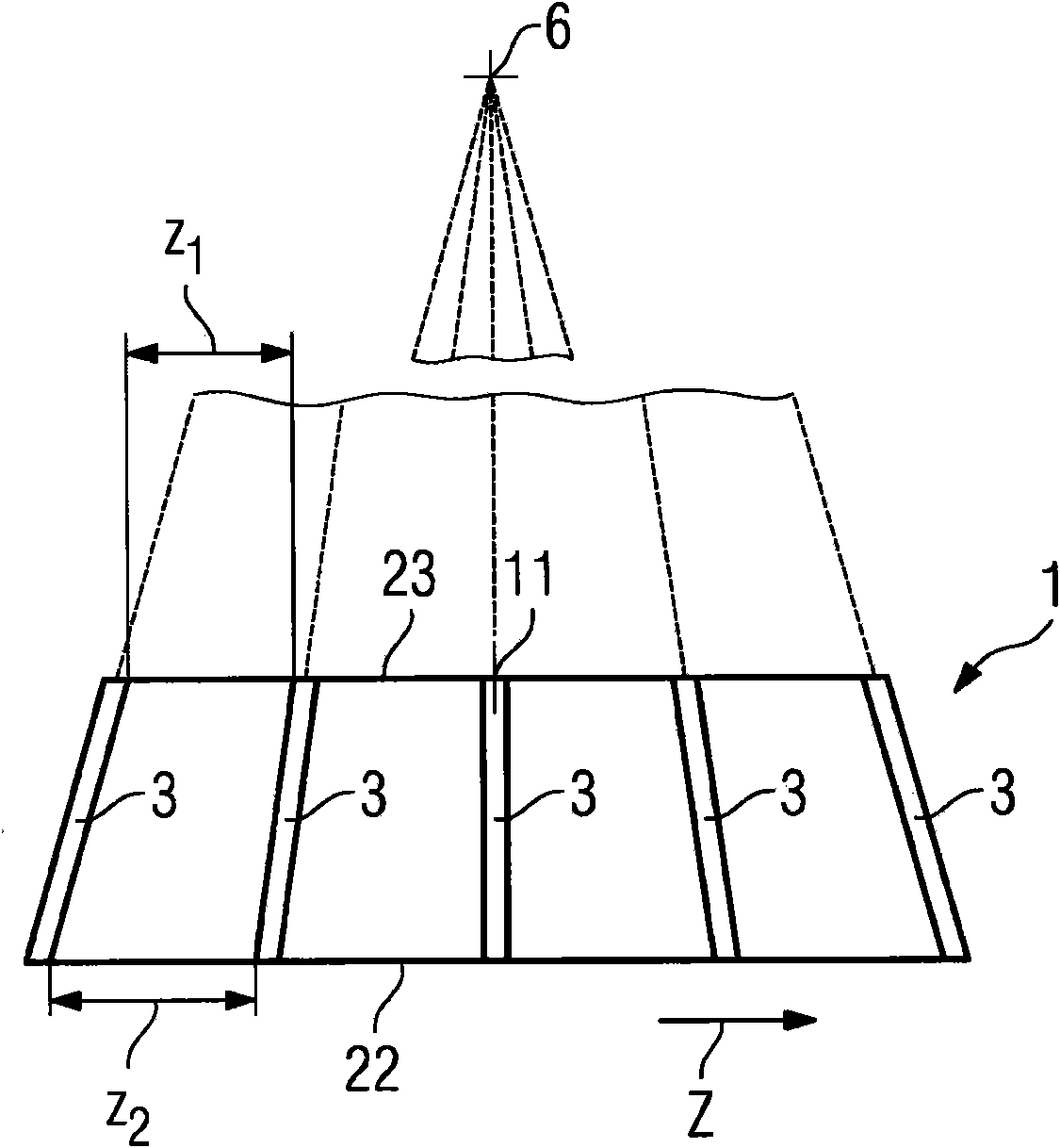 Method for producing a 2D collimator element and 2D collimator element