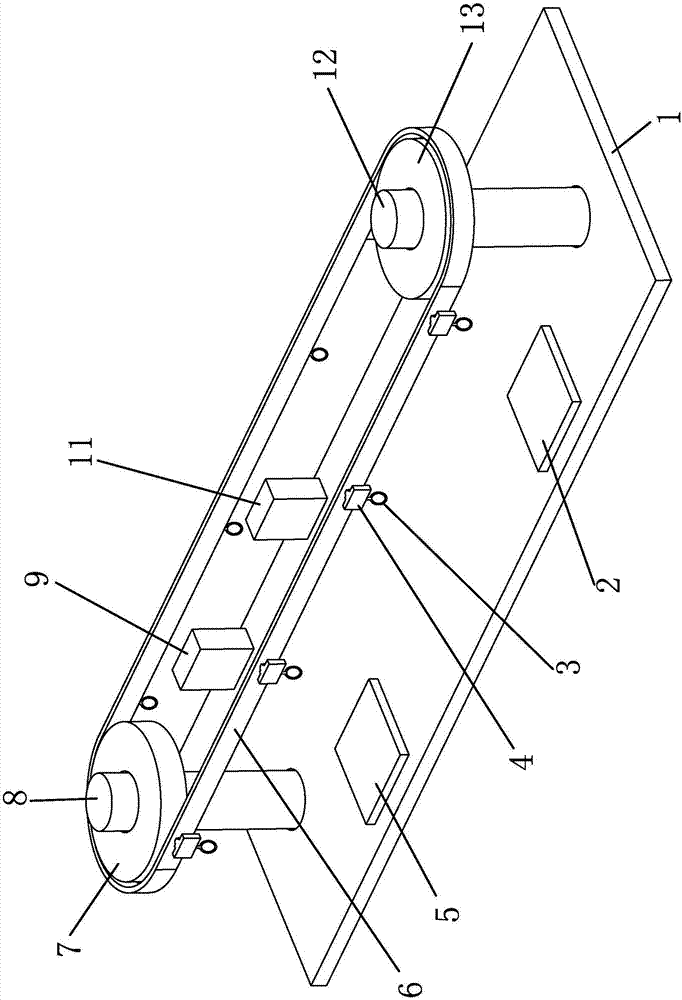 Manufacturing process of a low-noise slide rail