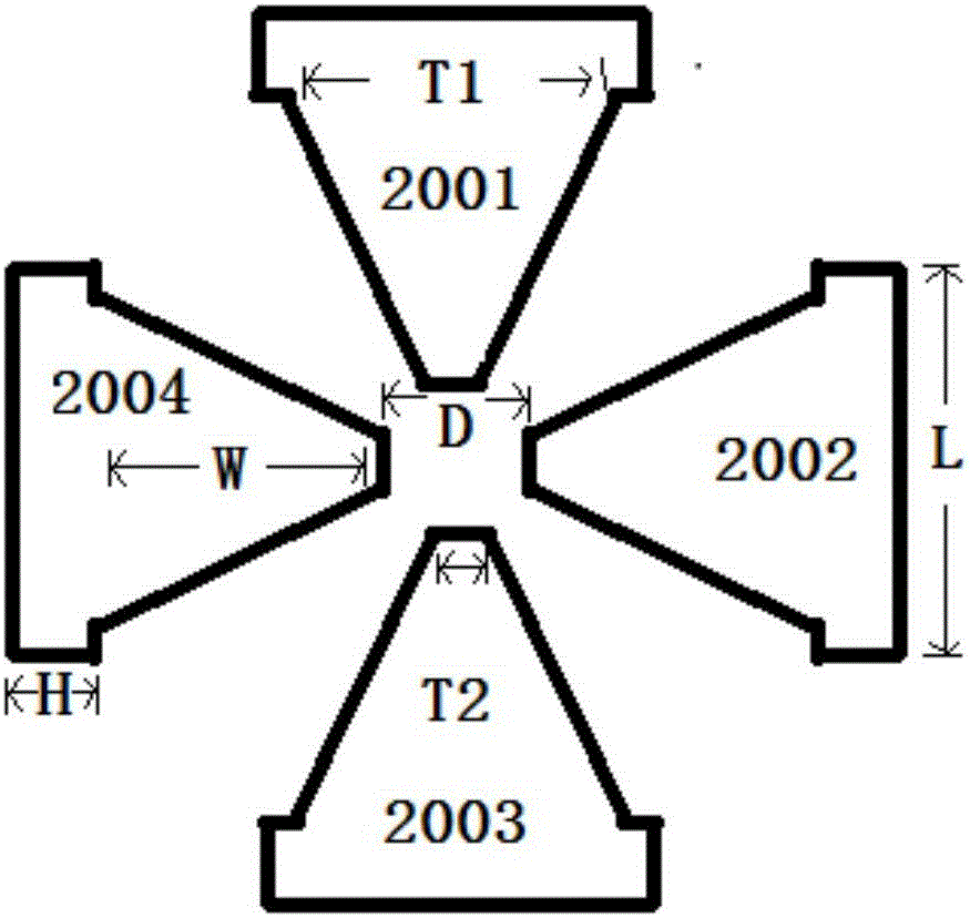 Transmit-receive Terahertz antenna, manufacturing method therefor and Terahertz measurement system