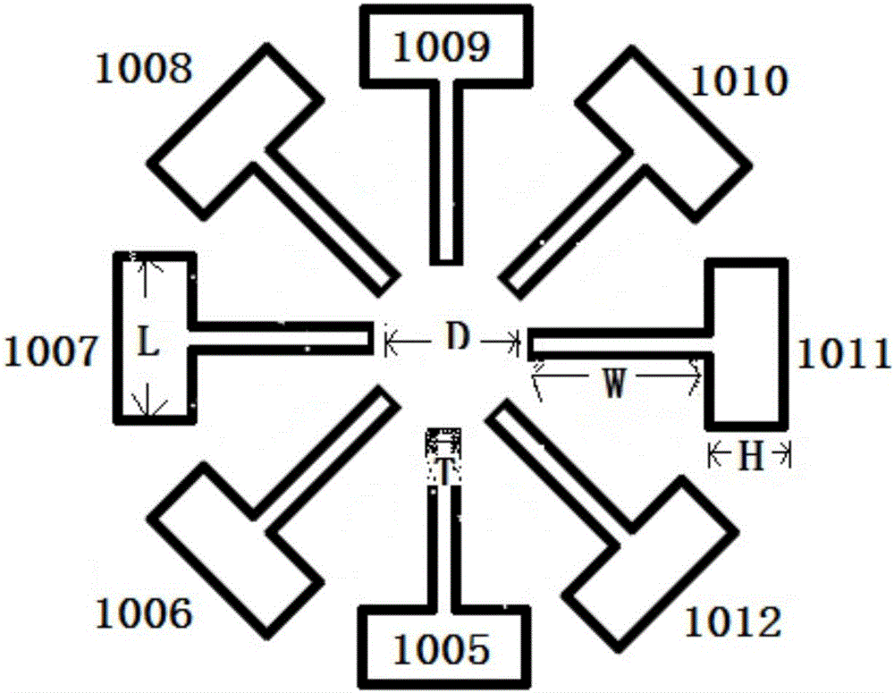 Transmit-receive Terahertz antenna, manufacturing method therefor and Terahertz measurement system