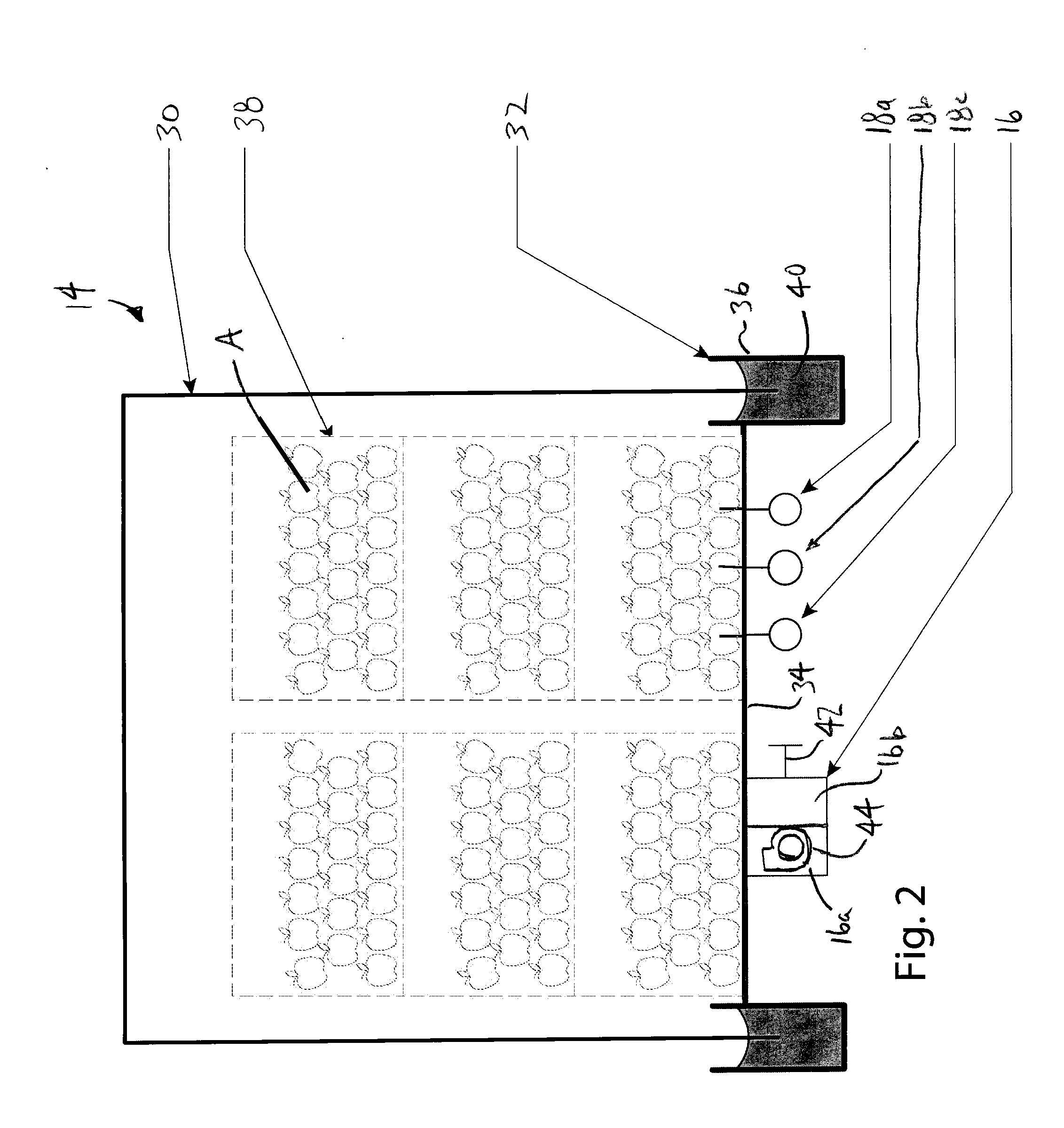 Dynamic control system and method for controlled atmosphere room