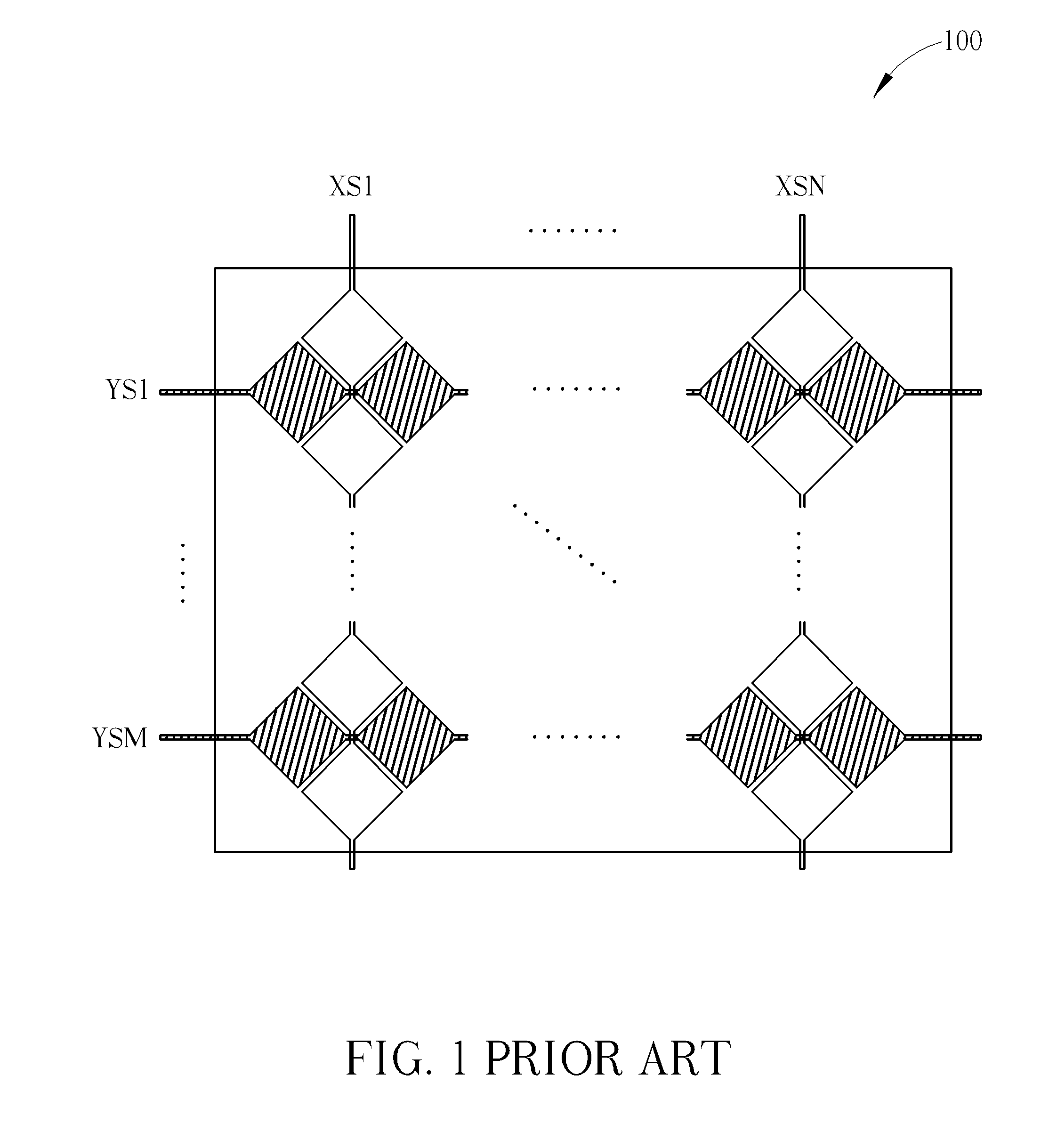 Capacitive touch system and method of operating a capacitive touch system