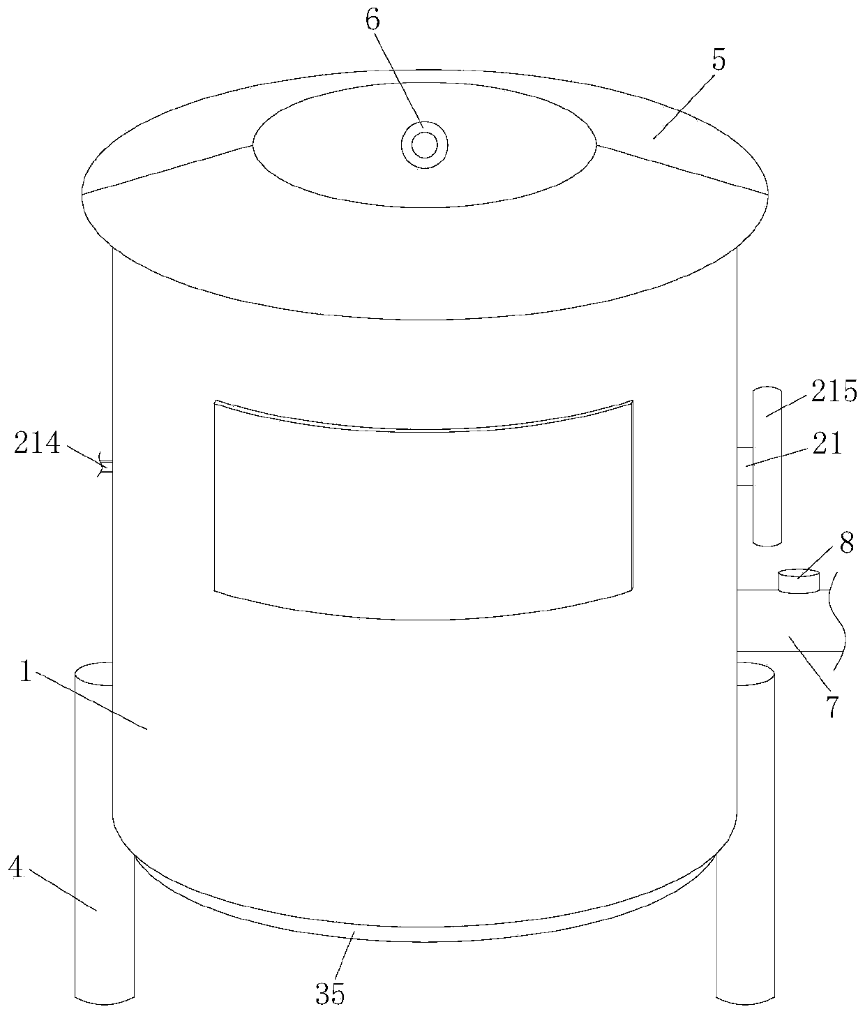 Silver-based alloy bonding wire alloy material smelting equipment