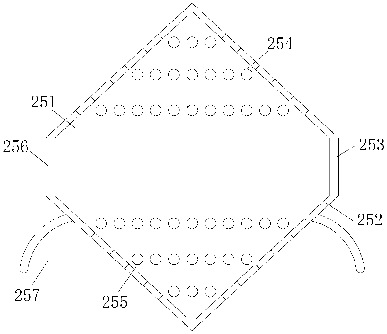 Silver-based alloy bonding wire alloy material smelting equipment