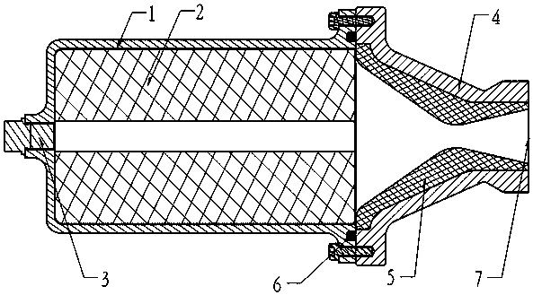 High-temperature and high-speed metal particle generator