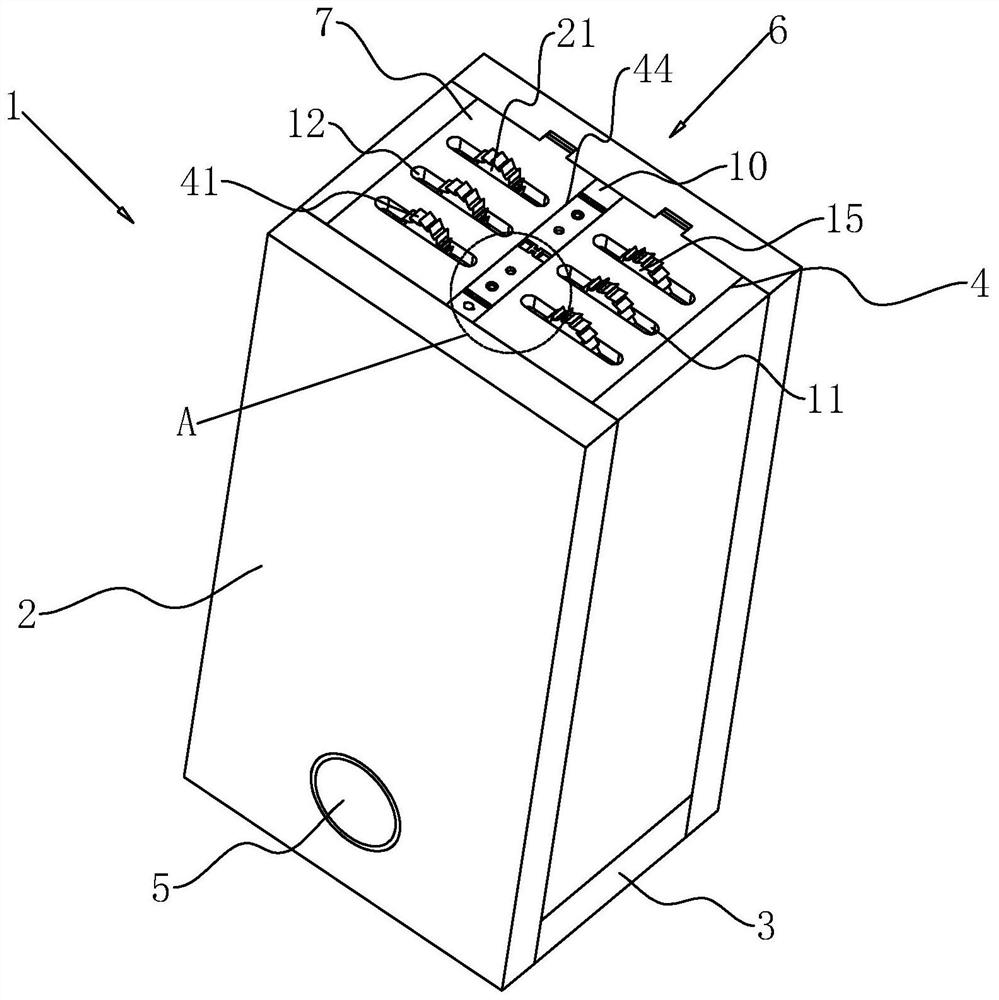 Gutter inlet structure for building sponge city and construction method thereof