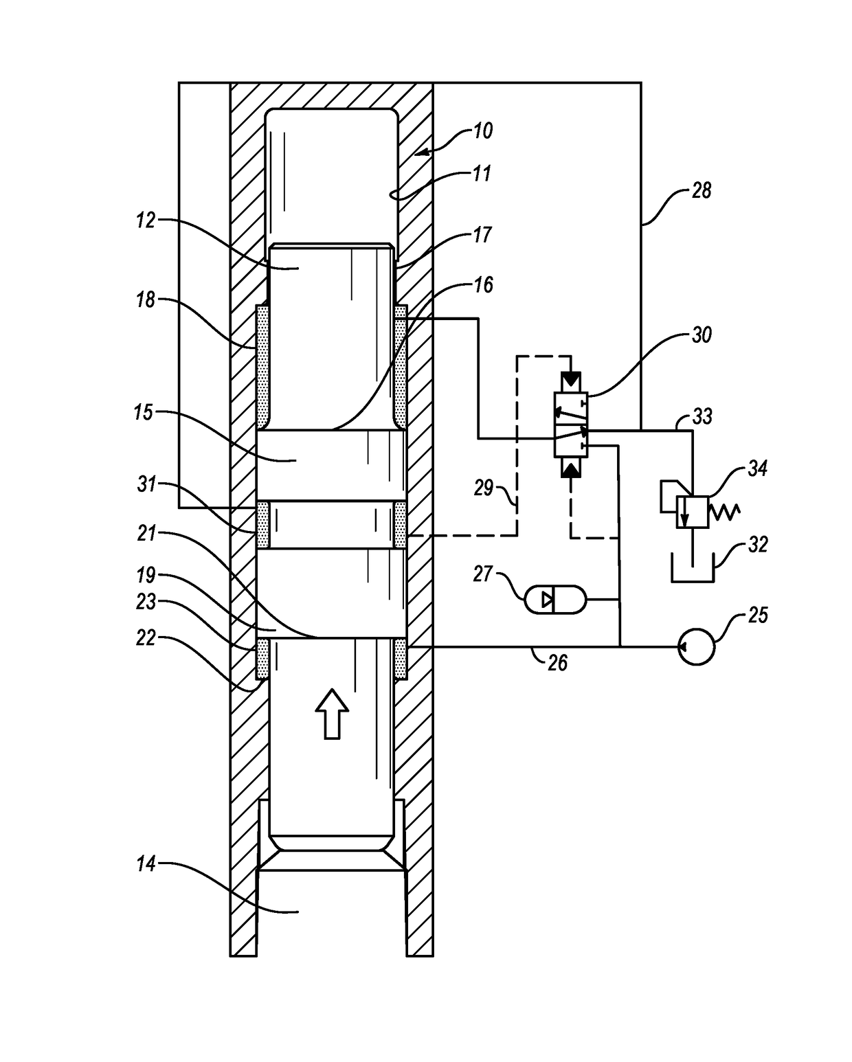 Stepless variable auto stroke hydraulic breaker system