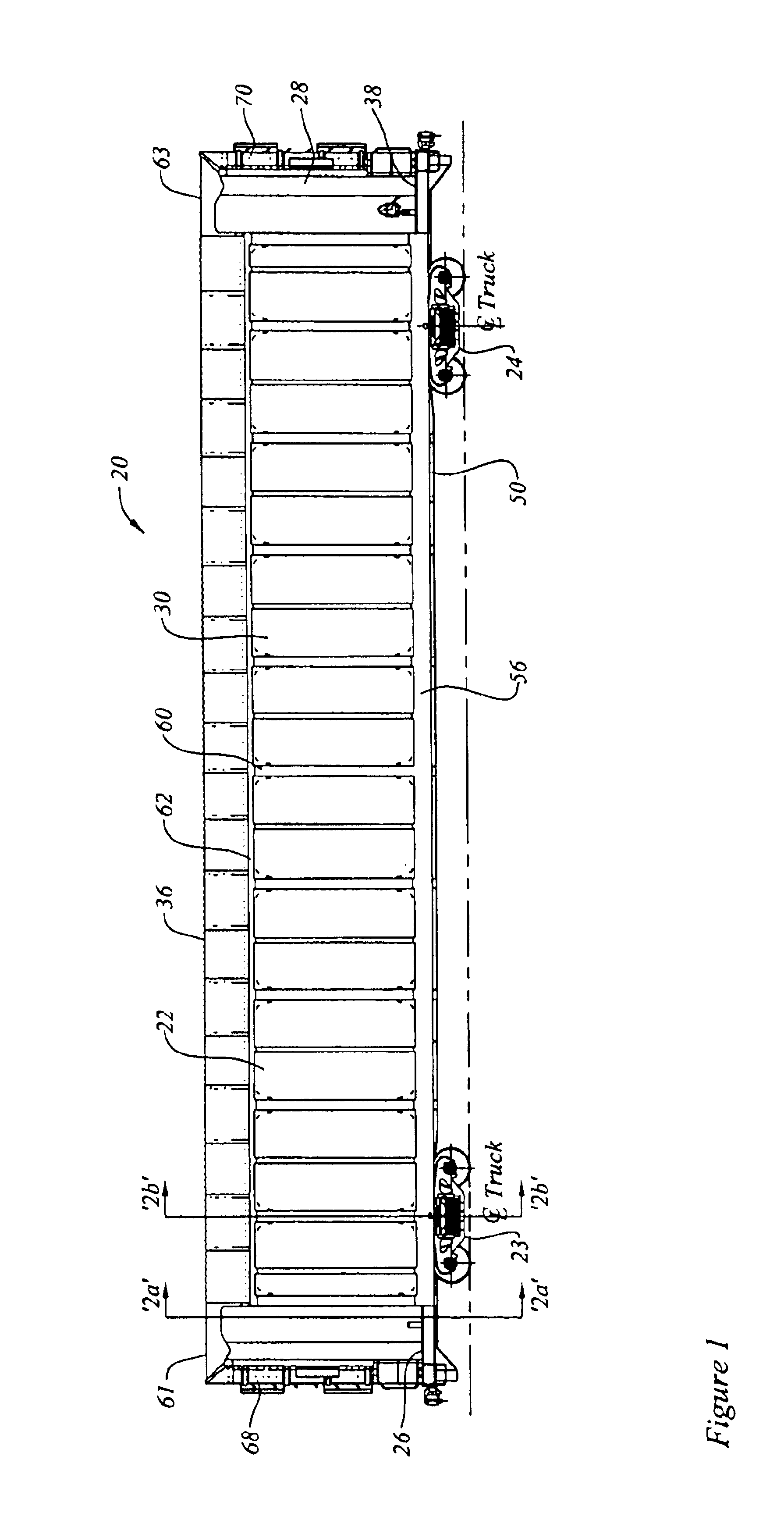 Auto rack car with end closure