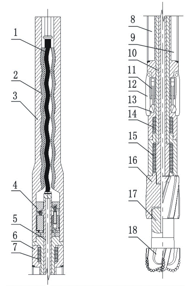 Guide drilling tool for developing shale gas