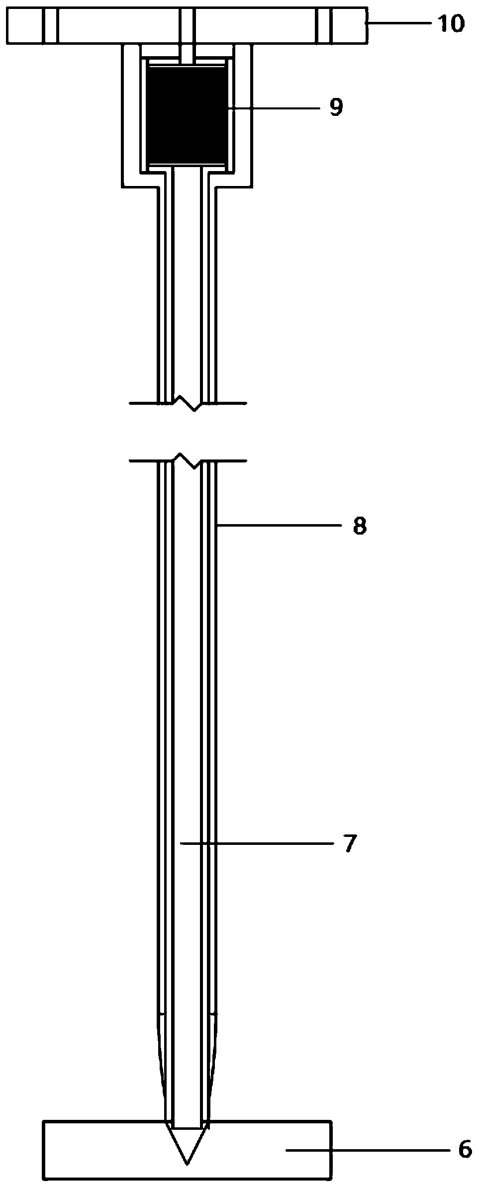 Ship-based portable deep-sea seabed soil field strength testing device