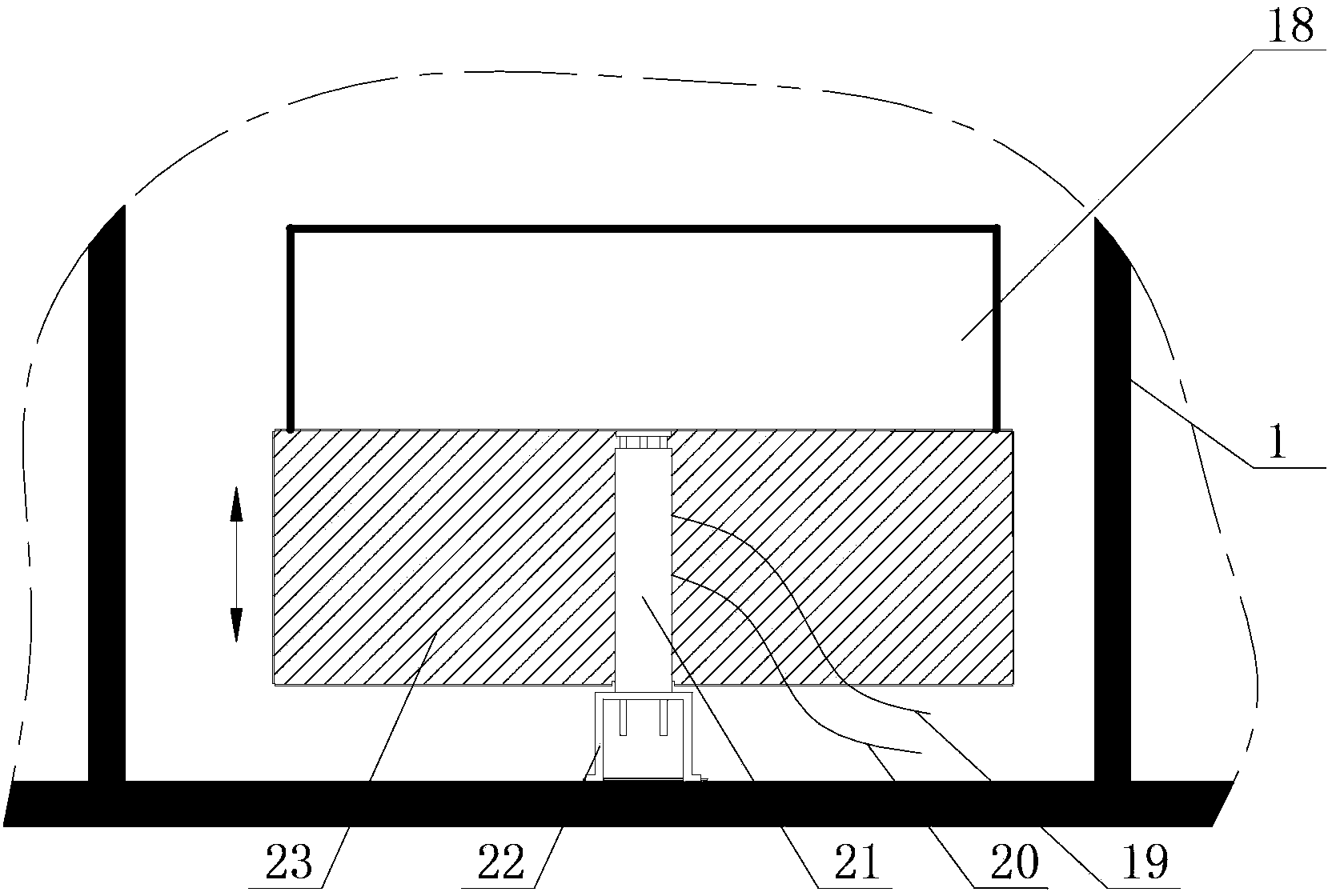 Apparatus for maintaining internal cleanliness of interface unit