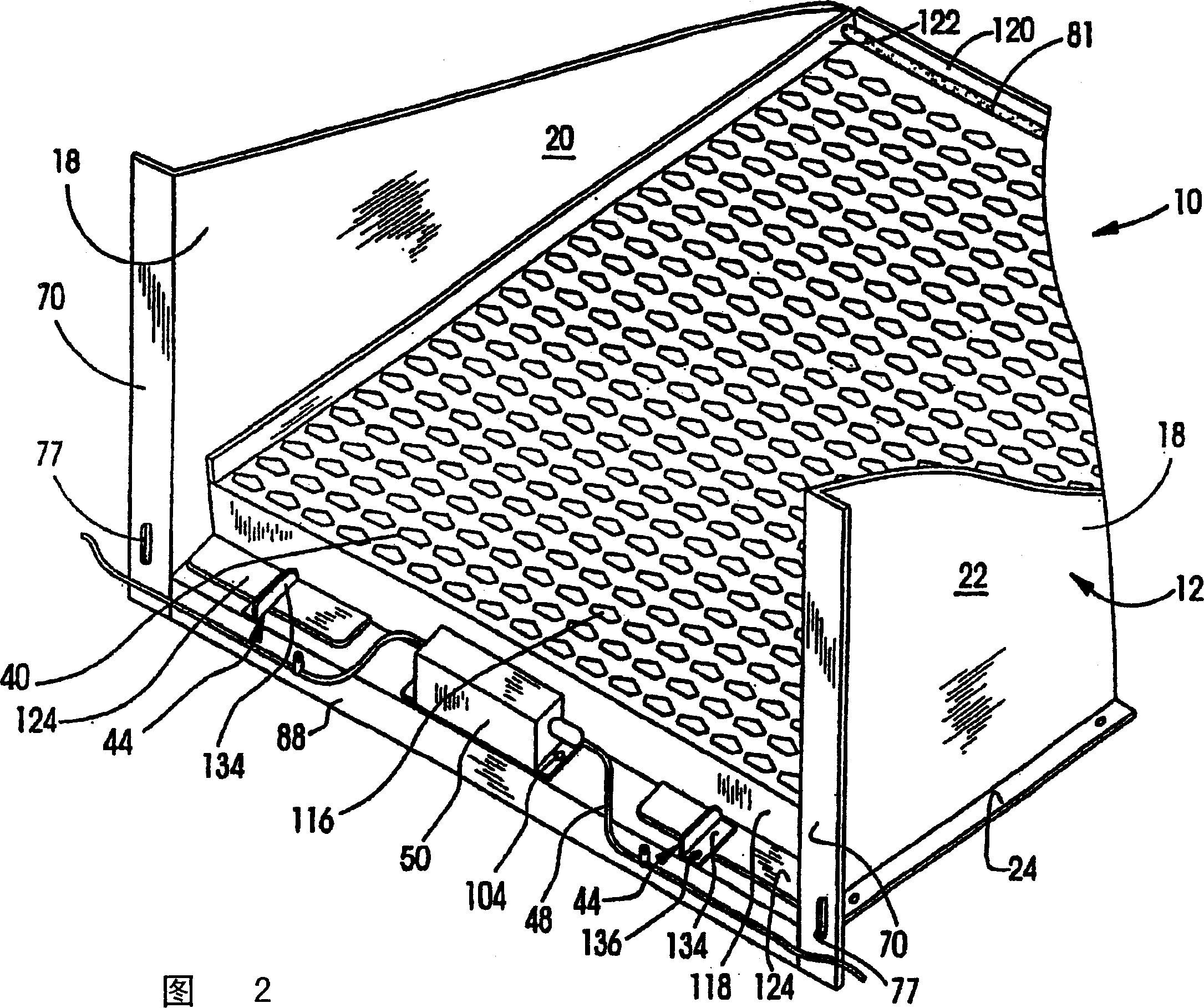 Structures for electrostatic V-bank air filters