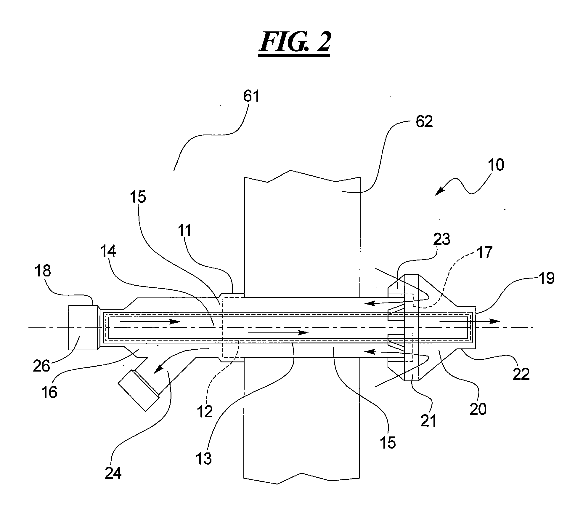 Furnace Vent with Water-Permeable Inner Pipe