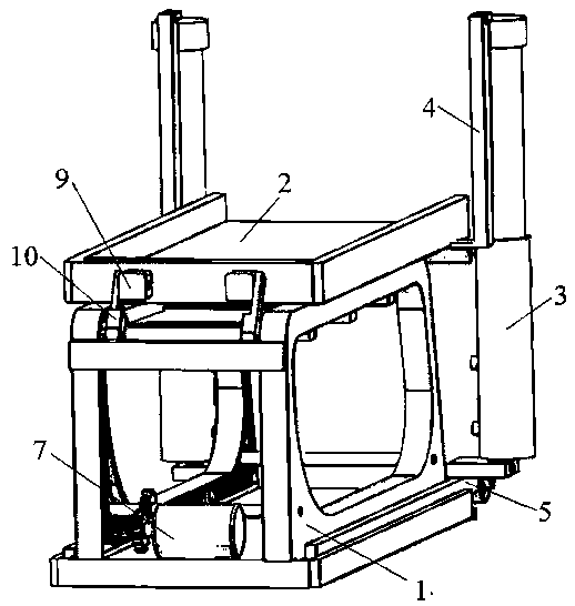 Self-locking type shifting double-deck garage and parking lot management system utilizing same