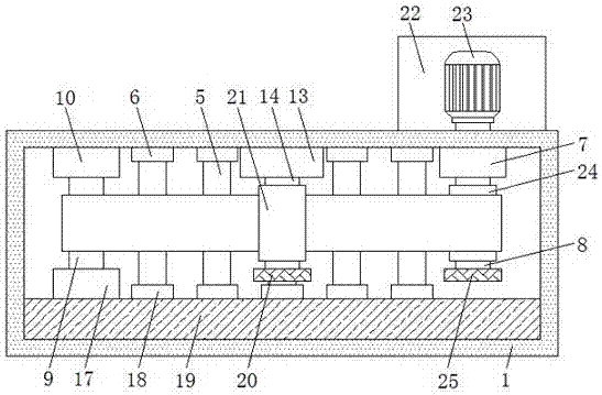 Convenient-to-use drying equipment for textiles and chemical fibers