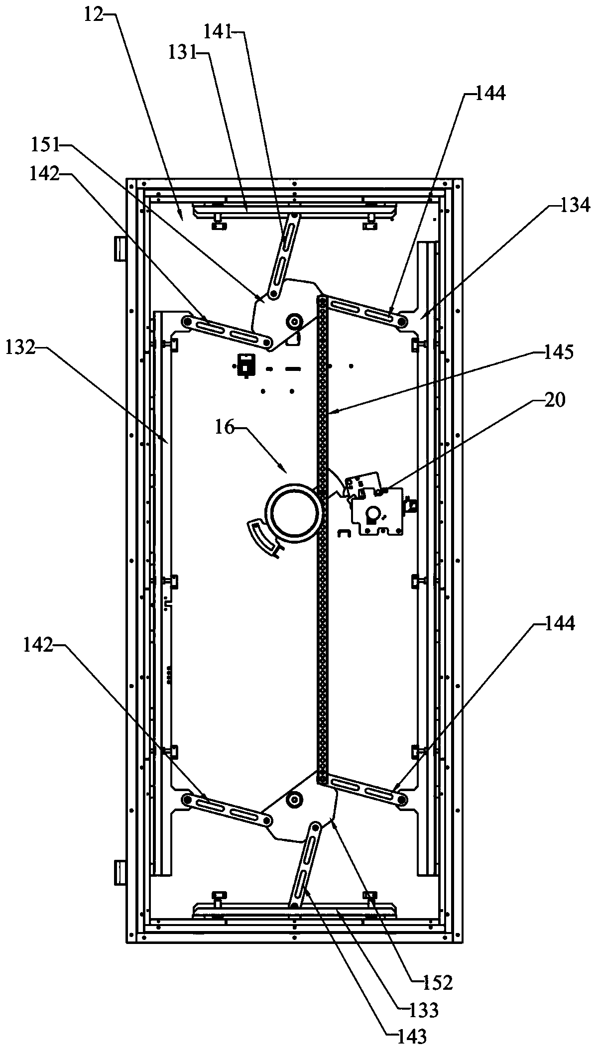 High-strength anti-theft door