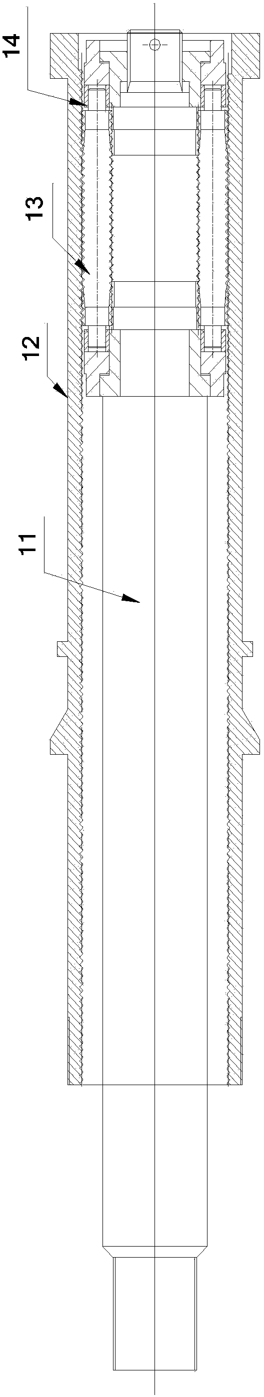 Long nut reverse planet pin roller lead screw