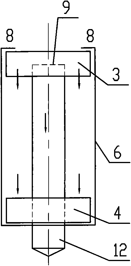 Push-pull-type hydraulic power pile-sinking machine