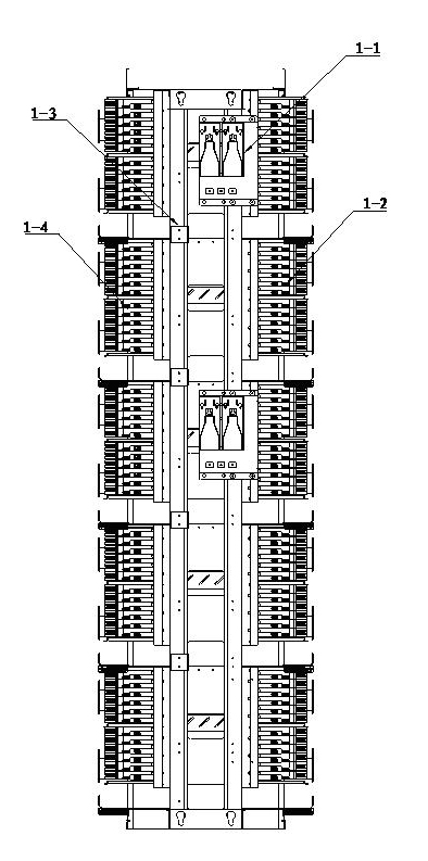 Optical fiber main distributing frame of MAN (Metropolitan Area Network)