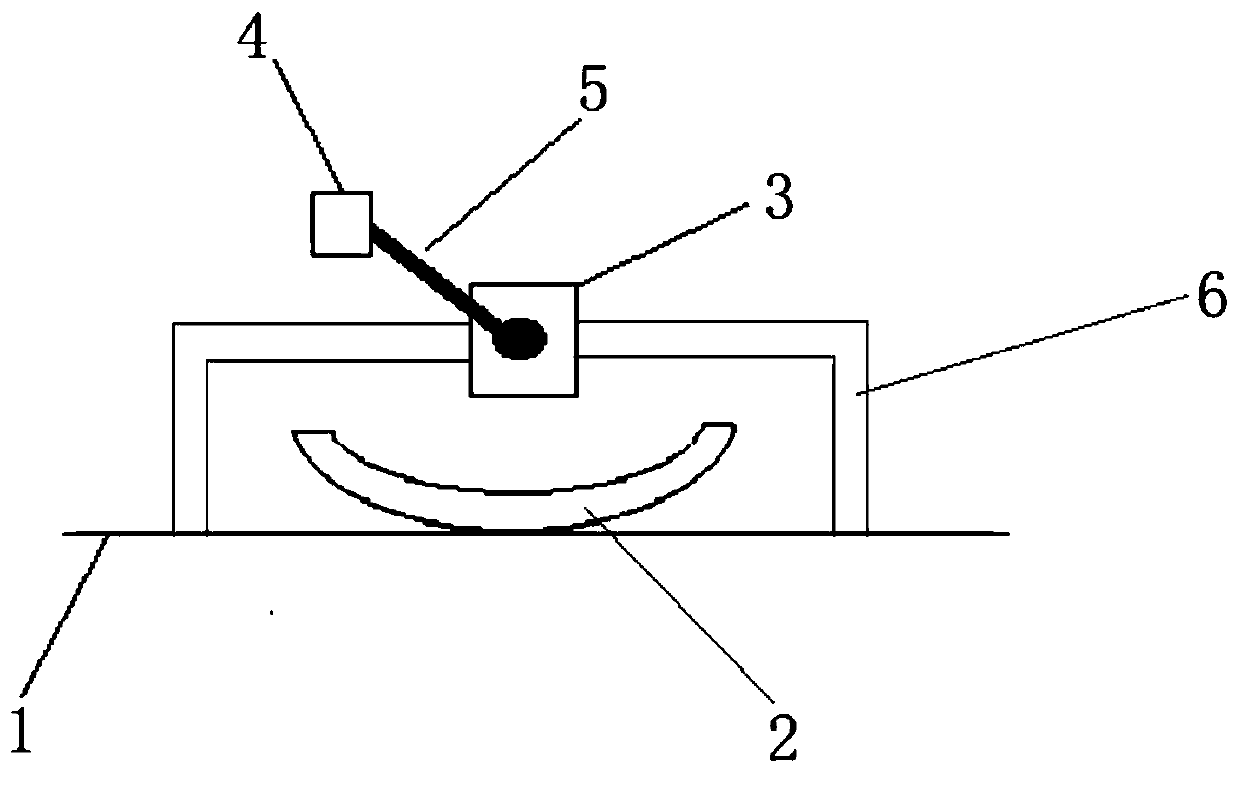 Magnetic shoe surface defect detection system and method