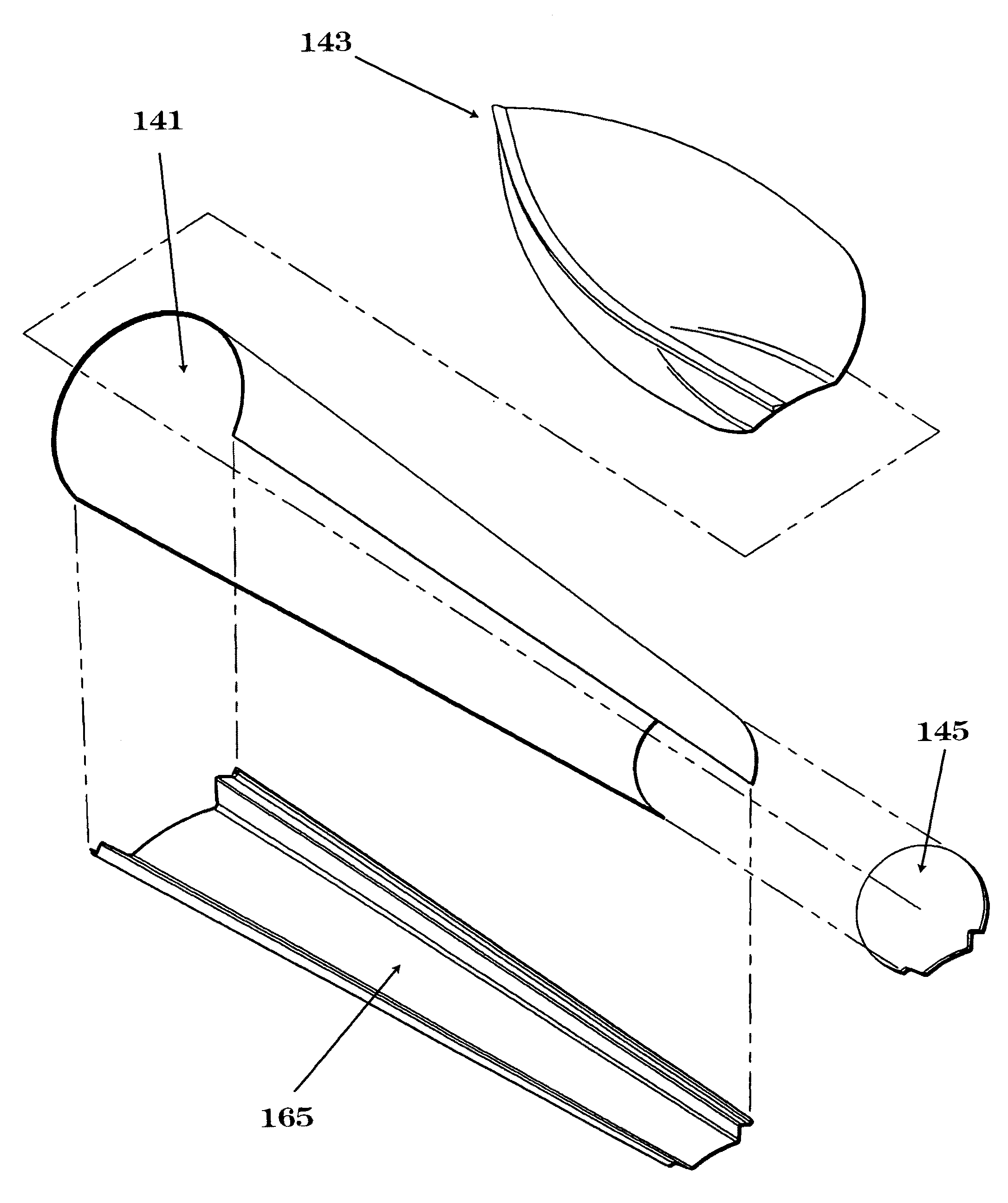 Pontoon with integrated lifting strake and method for making the same