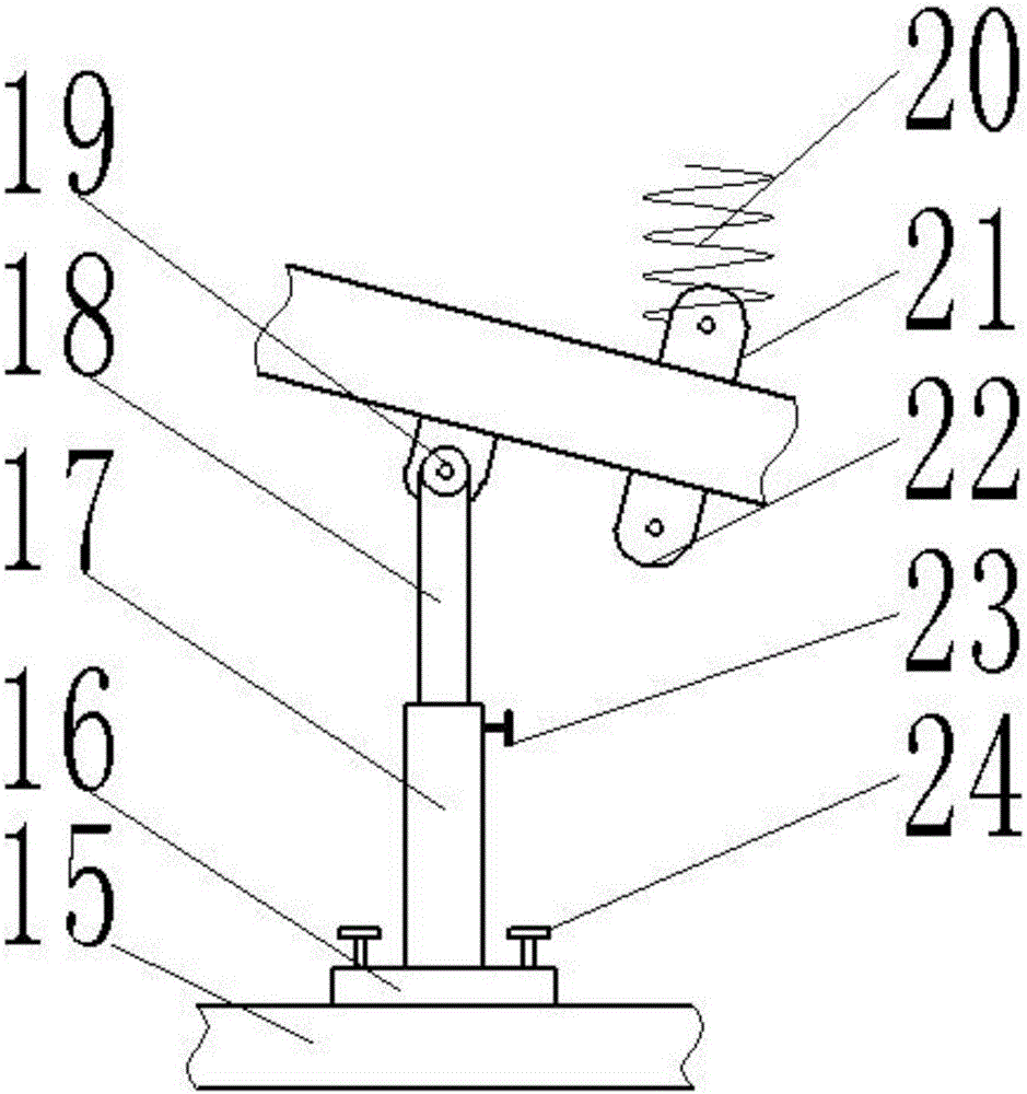 Beating physiotherapy device with beating amplitude adjustable