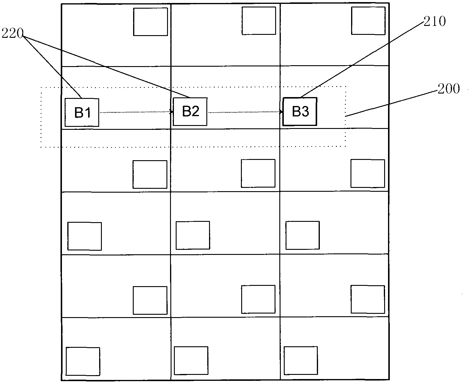 Construction layout-based topological system for data collection and implementation method thereof